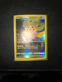 Pokemon TCG Pikachu Crown Zenith: Galarian Gallery Gg30/Gg70 Holo Holo Rare - Image 1