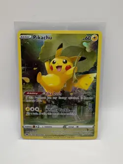 Pokemon Pikachu GG30/GG70 Crown Zenith Galarian Gallery Ultra Rare Holo Mint GG3 - Image 1
