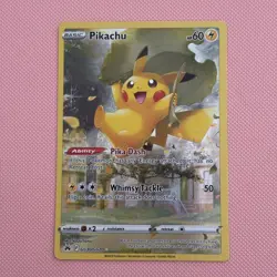 Pikachu GG30/GG70 Crown Zenith Galarian Gallery Holo Rare Pokemon TCG - Image 1