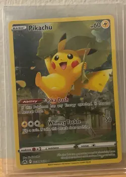 Pokemon TCG Pikachu Crown Zenith: Galarian Gallery Gg30/Gg70 Holo Holo Rare - Image 1