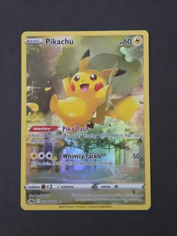 Pikachu GG30/GG70 Crown Zenith Galarian Gallery Holo Rare Pokemon TCG - Image 1