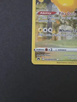 Pikachu GG30/GG70 Crown Zenith Galarian Gallery Holo Rare Pokemon TCG - Image 5