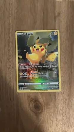 Pokemon TCG Pikachu GG30/GG70 Crown Zenith Galarian Gallery Holo Rare - Image 1