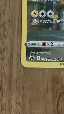 Pokemon TCG Pikachu GG30/GG70 Crown Zenith Galarian Gallery Holo Rare - Image 4