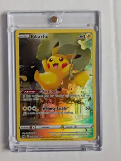 Pokemon Pikachu GG30/GG70 Ultra Rare Holo Crown Zenith Galarian Gallery Mint - Image 2