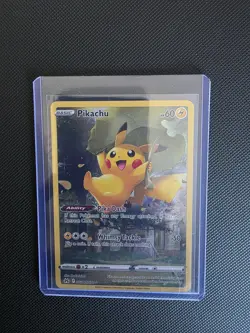 Pokemon Pikachu TCG Crown Zenith Galarian Gallery Holo Card GG30/GG70 - Image 1