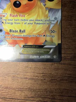 Pokemon TCG Flareon EX Generations Ultra Rare Full Art Holo Card RC28/RC32 NM ⭐ - Image 4