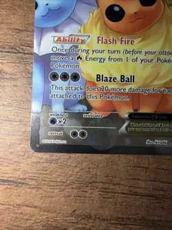 Pokemon TCG Flareon EX Generations Ultra Rare Full Art Holo Card RC28/RC32 NM ⭐ - Image 5