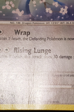 Dragonair 52/146 Legends Awakened 2008 Uncommon Moderately Played Pokemon Card - Image 3