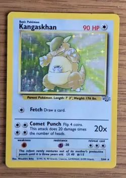 Pokemon TCG Kangaskhan Jungle Card 5/64 - Image 1