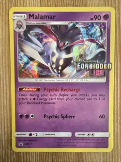 Malamar - SM117 - PreRelease Pokemon Promo Sun & Moon Ultra Rare Card MP - Image 1