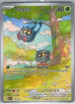 Tangela 178/165 SV: Scarlet & Violet 151 - Pokemon Card - NM - Image 1