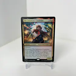 Magic The Gathering MTG Bloomburrow The Infamous Cruelclaw FOIL Legendary Mythic - Image 1