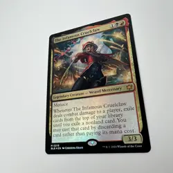 Magic The Gathering MTG Bloomburrow The Infamous Cruelclaw FOIL Legendary Mythic - Image 3