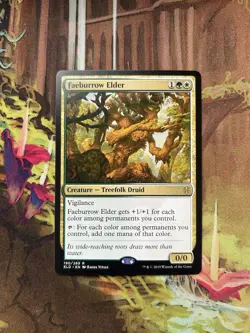 Faeburrow Elder Throne of Eldraine Normal NM - Image 1