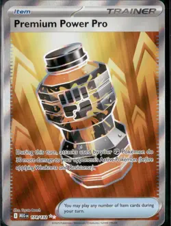 Pokemon Premium Power Pro Ultra Rare Holo Trainer-Item Card MEG-EN 174/132 - Image 1