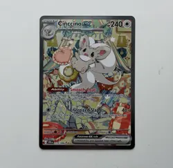 Cinccino EX 2026 Pokemon Chaos Rising 119/086 Special Illustration Rare EN - Image 1