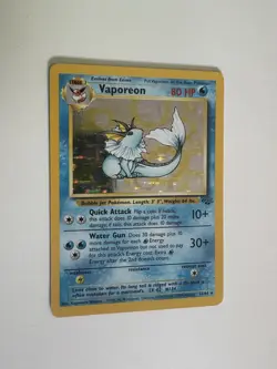 Wizards Pokemon TCG Jungle Holo Lot Vaporeon 12/64 Jolteon 4/64 Flareon - Image 2