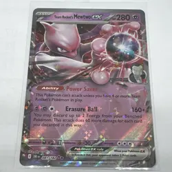 Team Rocket's Mewtwo EX 081/182 Pokemon TCG Destined Rivals - Image 1
