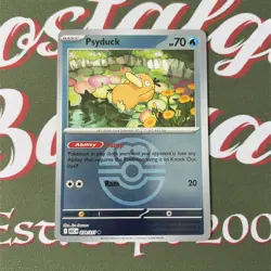 Pokemon Psyduck 039/217 Love Ball Reverse Holo Ascended Heroes Mint Pack Fresh - Image 1