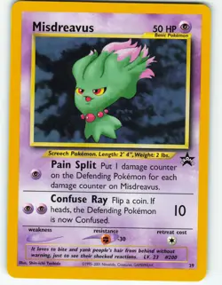 Misdreavus - #39 WOTC Black Star Promo - Pokemon TCG - 2001 - Image 1