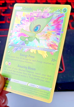 Pokemon TCG: Celebi Vivid Voltage #009/185 Amazing Rare Holo MINT - Image 2