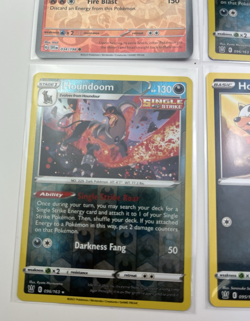 4 Card Lot Houndoom Houndour single Strike Reverse Holo Pokemon TCG - Image 5