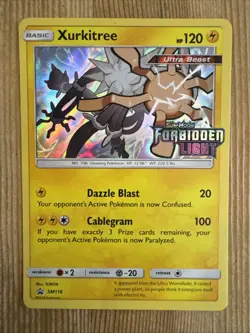 Xurkitree - SM116 - Pokemon Sun & Moon Promo Prerelease Holo Rare Card LP - Image 1