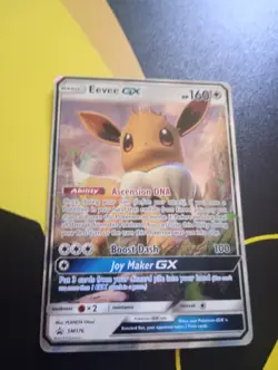 Eevee GX SM176 Sun & Moon Ultra Rare Holo Promo Pokemon Card - Image 1