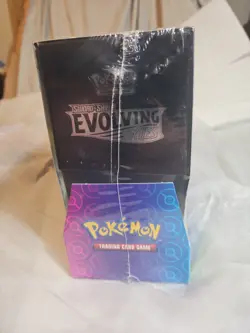 Sealed Pokemon Evolving Skies Elite Trainer Box + Vaporeon V Tin Sharp Corners - Image 5