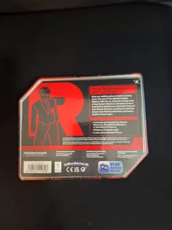 Pokemon TCG Destined Rivals Team Rocket 5 Pack Tin Mewtwo EX New - SEALED - Image 2