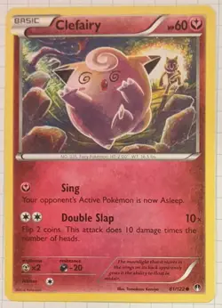 Clefairy 81/122 LP Common Pokemon XY – BREAKpoint - Image 1