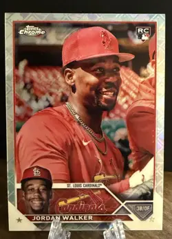 2023 Topps Chrome Logofractor Edition - Image Variation Jordan Walker #209 (RC) - Image 1