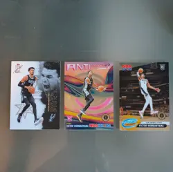 Panini 2023-24 NBA Hoops Victor Wembanyama RC Spurs 3-Card Insert Lot - Image 1