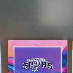 Panini 2023-24 NBA Hoops Victor Wembanyama RC Spurs 3-Card Insert Lot - Image 5