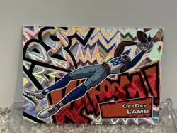 2025 Panini Absolute #10 CeeDee Lamb Kaboom! Horizontal - Image 1