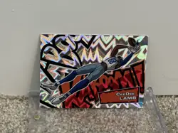 2025 Panini Absolute #10 CeeDee Lamb Kaboom! Horizontal - Image 2