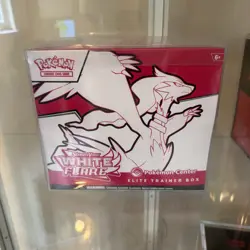 Pokemon Center White Flare Elite Trainer Box PC ETB + Acrylic case- New & Sealed - Image 1