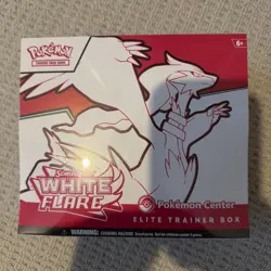 Pokemon Center White Flare Elite Trainer Box PC ETB + Acrylic case- New & Sealed - Image 2