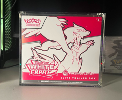 Pokemon Center White Flare Elite Trainer Box PC ETB + Acrylic case- New & Sealed - Image 1