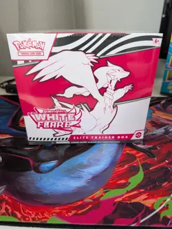 Pokemon TCG Scarlet Violet White Flare Elite Trainer Box ETB New Sealed - Image 1