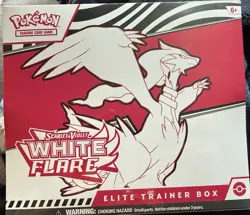 Pokemon TCG Scarlet Violet White Flare Elite Trainer Box ETB New Sealed - Image 1