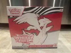 Pokemon TCG Scarlet & Violet White Flare Elite Trainer Box ETB NEW SEALED - Image 1