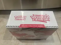 Pokemon TCG Scarlet & Violet White Flare Elite Trainer Box ETB NEW SEALED - Image 2