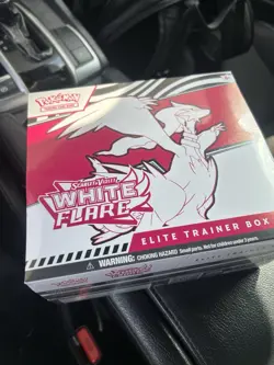 Pokemon Scarlet & Violet White Flare Elite Trainer Box ETB Sealed New Authentic - Image 1