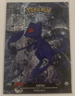 Crystal Card Collection MEW #151 Cracked Ice Holo Full Art Rare 2025 - Image 1