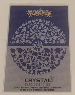 Crystal Card Collection MEW #151 Cracked Ice Holo Full Art Rare 2025 - Image 2