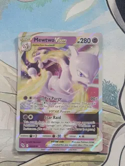Mewtwo VSTAR 031/078 NM Pokemon Go Card Ultra Rare, Pokemon TCG - Image 2