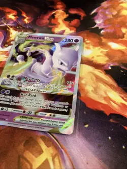 Mewtwo VSTAR 031/078 Pokemon GO Ultra Rare Pokemon Card TCG NM (1) - Image 2