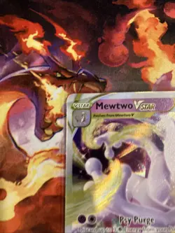 Mewtwo VSTAR 031/078 Pokemon GO Ultra Rare Pokemon Card TCG NM (1) - Image 4